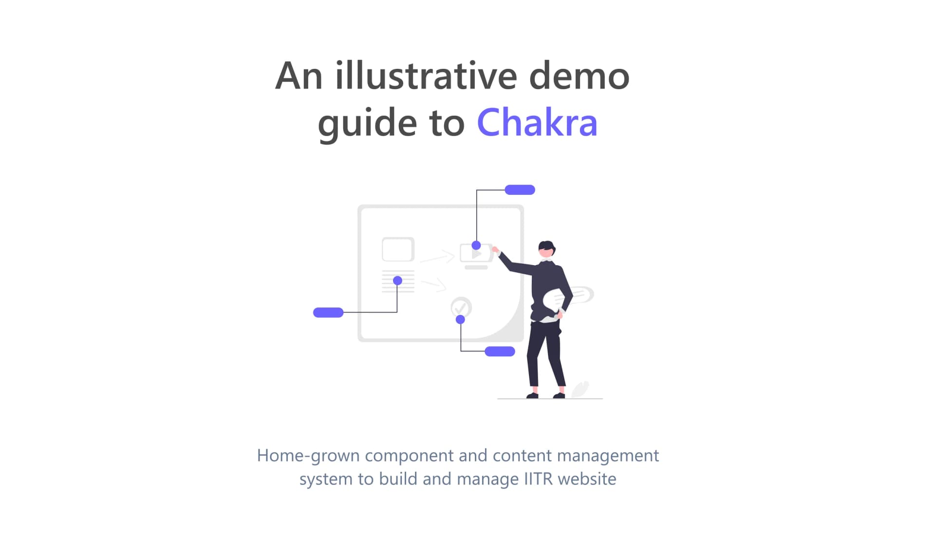 Iitr Website - Chakra: CMS - 1 of 11