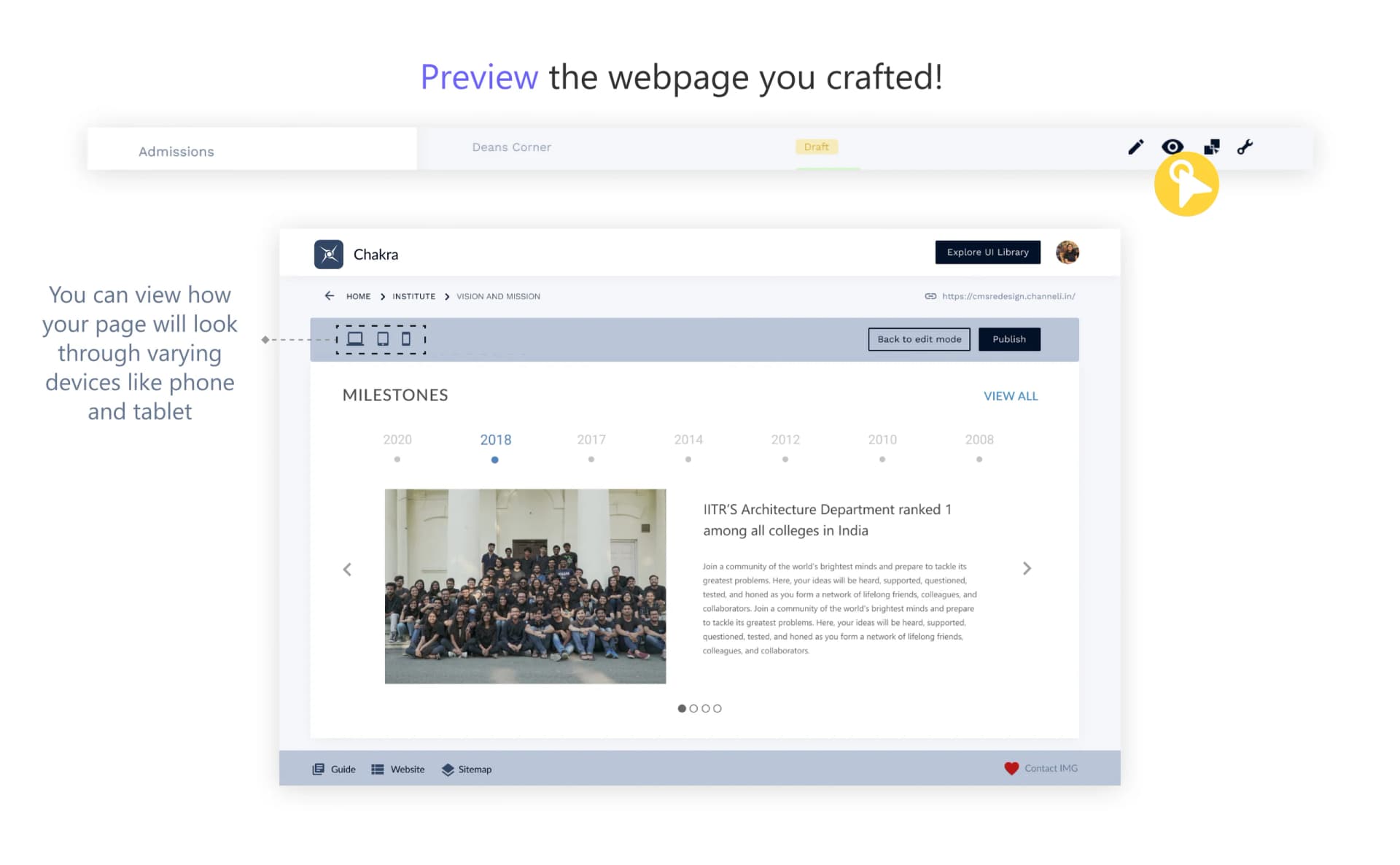 Iitr Website - Chakra: CMS - 6 of 11