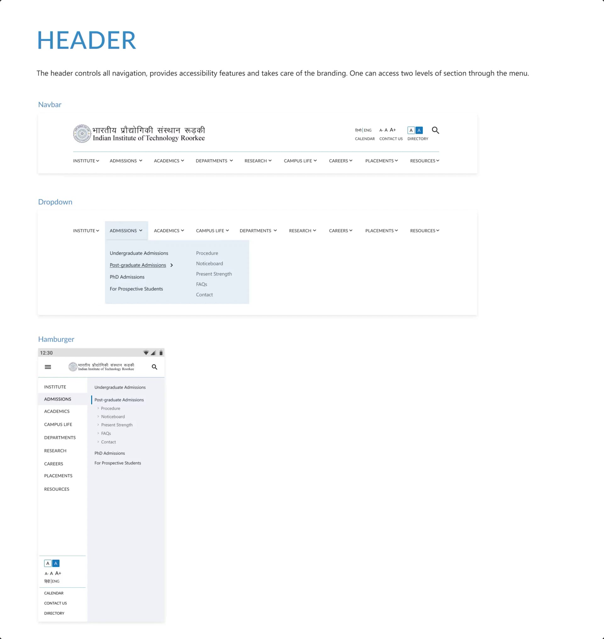 Iitr Website - Design System - 12 of 14