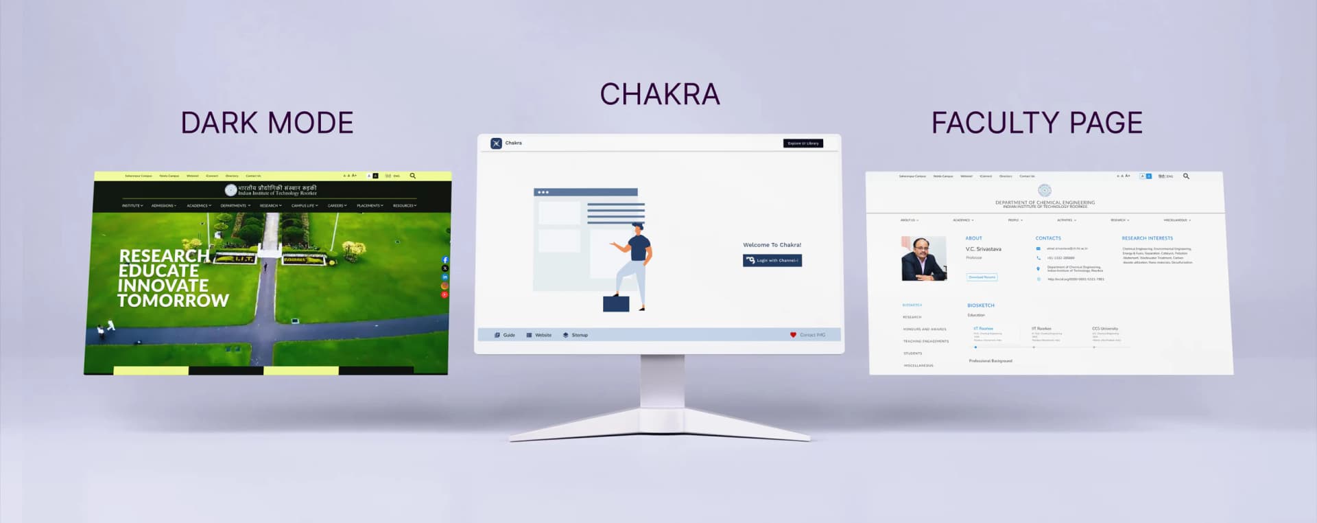 Iitr Website - Highlights