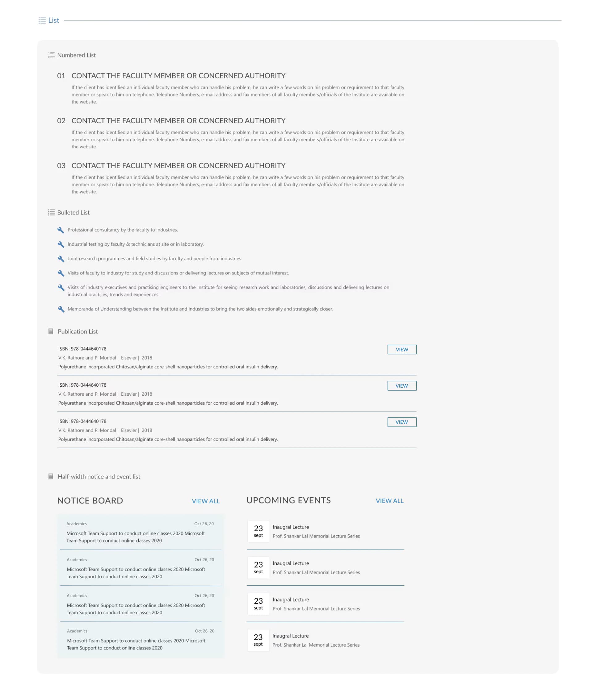 Iitr Website - Design System - 8 of 14