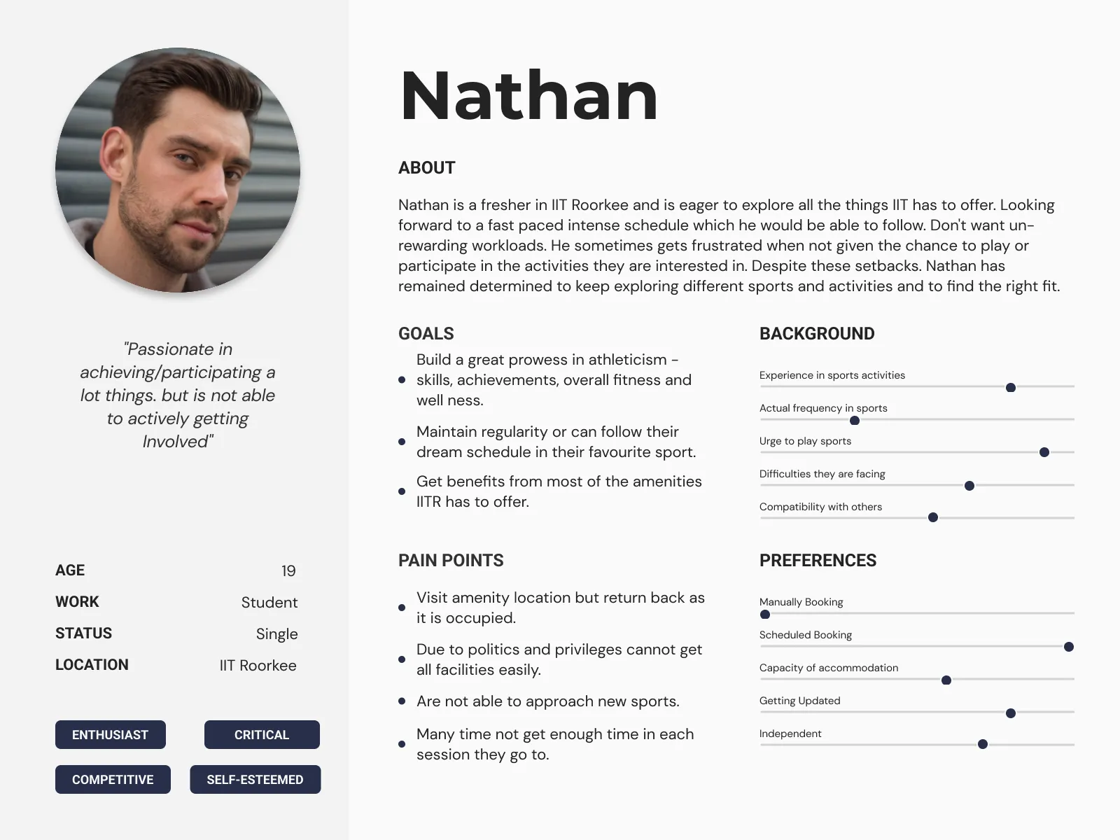 Amenities - User Research - 2 of 2