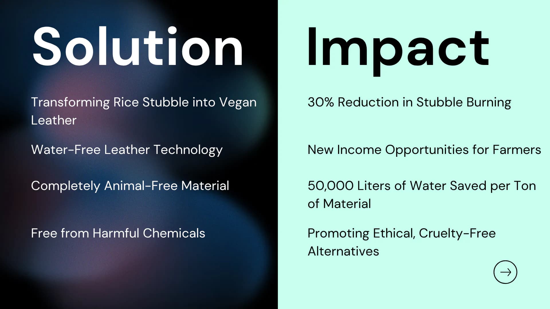 Vevana - Impact